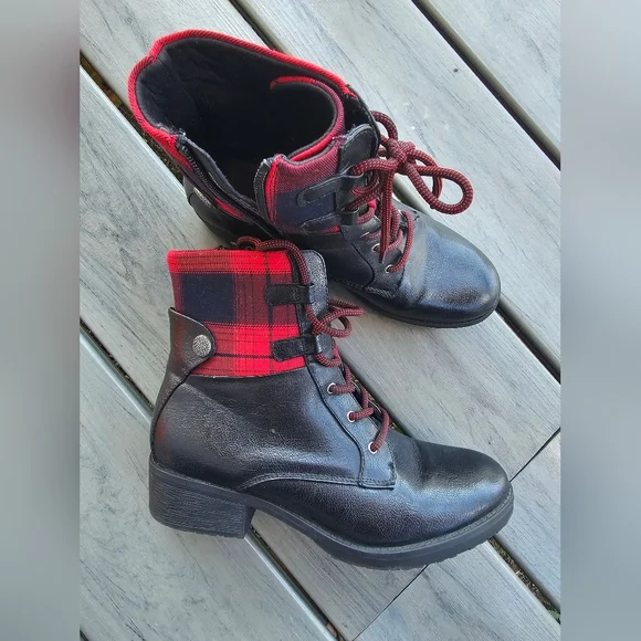 Baretraps Combat Boots Women Size 8M - Picture 1 of 7